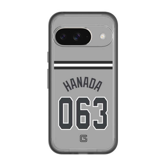 スリムプロテクションプレミアムケース［ 読売ジャイアンツ - #063 HANADA - ビジター ］