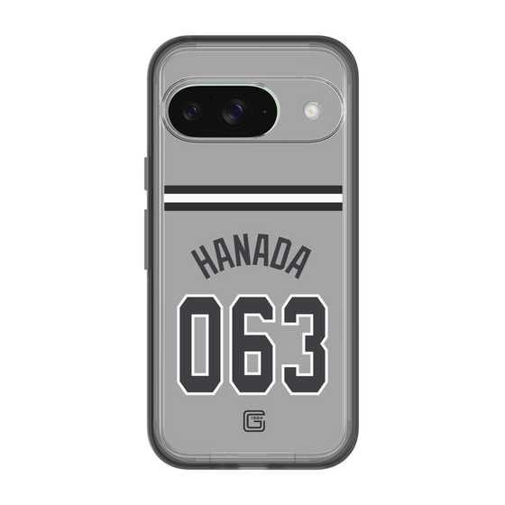 スリムプロテクションプレミアムケース［ 読売ジャイアンツ - #063 HANADA - ビジター ］