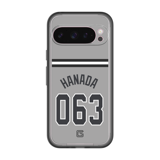 スリムプロテクションプレミアムケース［ 読売ジャイアンツ - #063 HANADA - ビジター ］