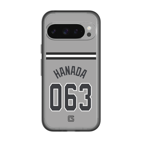 スリムプロテクションプレミアムケース［ 読売ジャイアンツ - #063 HANADA - ビジター ］