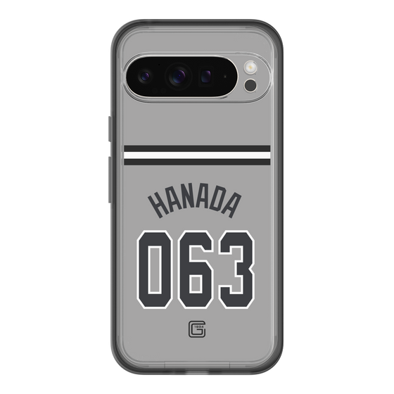 スリムプロテクションプレミアムケース［ 読売ジャイアンツ - #063 HANADA - ビジター ］