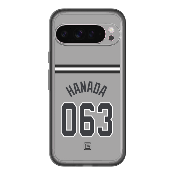 スリムプロテクションプレミアムケース［ 読売ジャイアンツ - #063 HANADA - ビジター ］