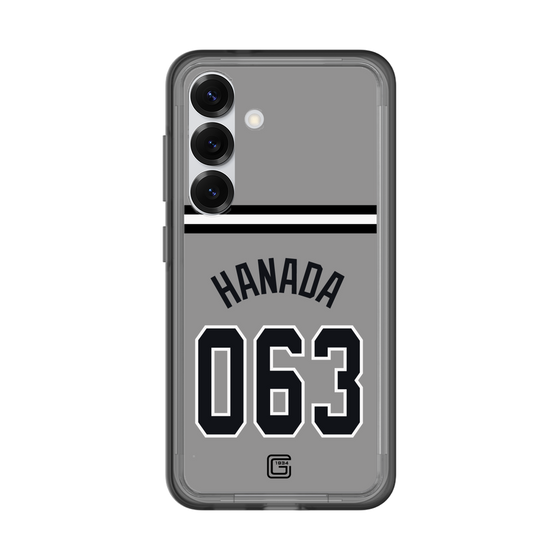 スリムプロテクションプレミアムケース［ 読売ジャイアンツ - #063 HANADA - ビジター ］