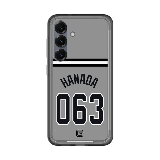 スリムプロテクションプレミアムケース［ 読売ジャイアンツ - #063 HANADA - ビジター ］