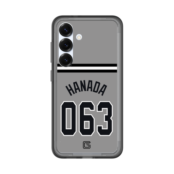 スリムプロテクションプレミアムケース［ 読売ジャイアンツ - #063 HANADA - ビジター ］
