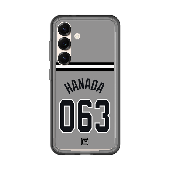 スリムプロテクションプレミアムケース［ 読売ジャイアンツ - #063 HANADA - ビジター ］