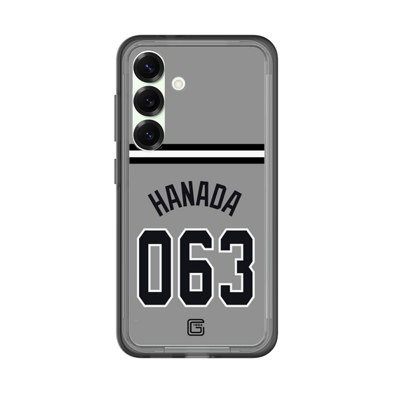 スリムプロテクションプレミアムケース［ 読売ジャイアンツ - #063 HANADA - ビジター ］