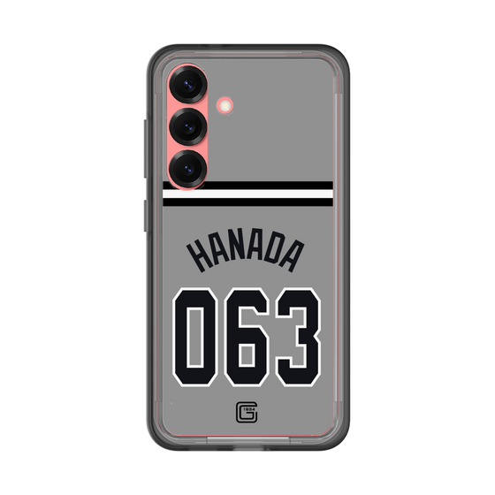 スリムプロテクションプレミアムケース［ 読売ジャイアンツ - #063 HANADA - ビジター ］