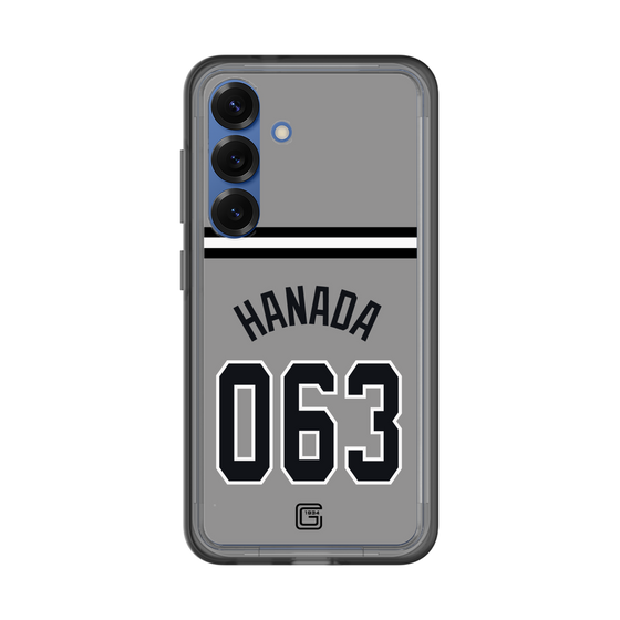スリムプロテクションプレミアムケース［ 読売ジャイアンツ - #063 HANADA - ビジター ］