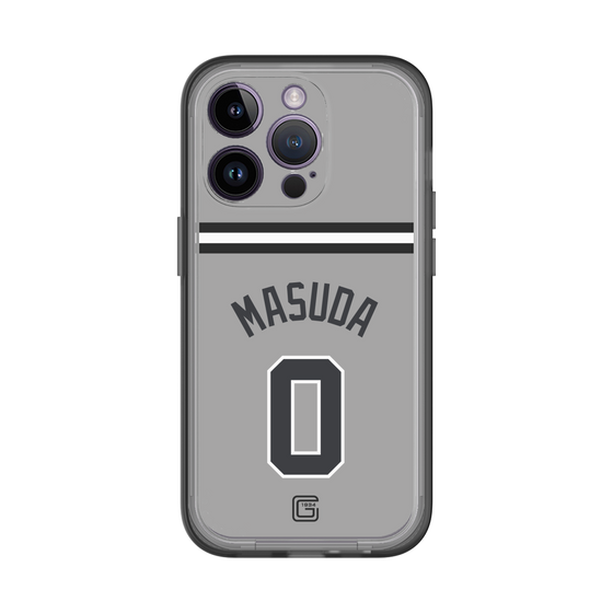 スリムプロテクションプレミアムケース［ 読売ジャイアンツ - #0 MASUDA - ビジター ］