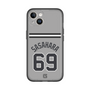 スリムプロテクションプレミアムケース［ 読売ジャイアンツ - #69 SASAHARA - ビジター ］