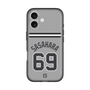 スリムプロテクションプレミアムケース［ 読売ジャイアンツ - #69 SASAHARA - ビジター ］