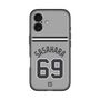 スリムプロテクションプレミアムケース［ 読売ジャイアンツ - #69 SASAHARA - ビジター ］