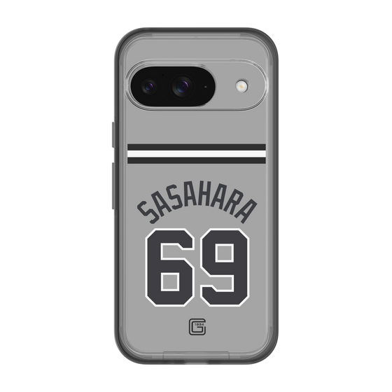 スリムプロテクションプレミアムケース［ 読売ジャイアンツ - #69 SASAHARA - ビジター ］