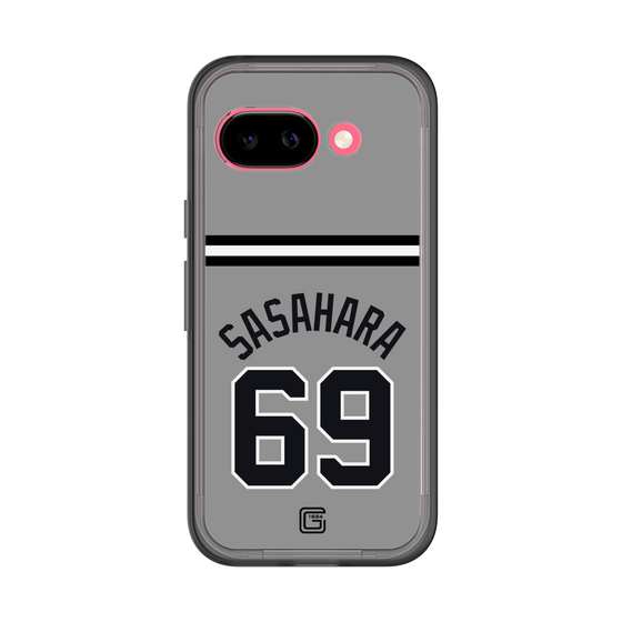 スリムプロテクションプレミアムケース［ 読売ジャイアンツ - #69 SASAHARA - ビジター ］