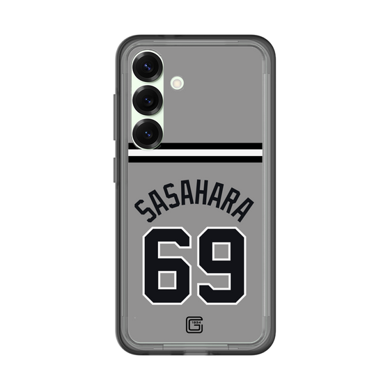 スリムプロテクションプレミアムケース［ 読売ジャイアンツ - #69 SASAHARA - ビジター ］