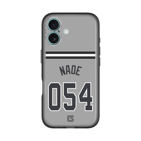 スリムプロテクションプレミアムケース［ 読売ジャイアンツ - #054 NAOE - ビジター ］