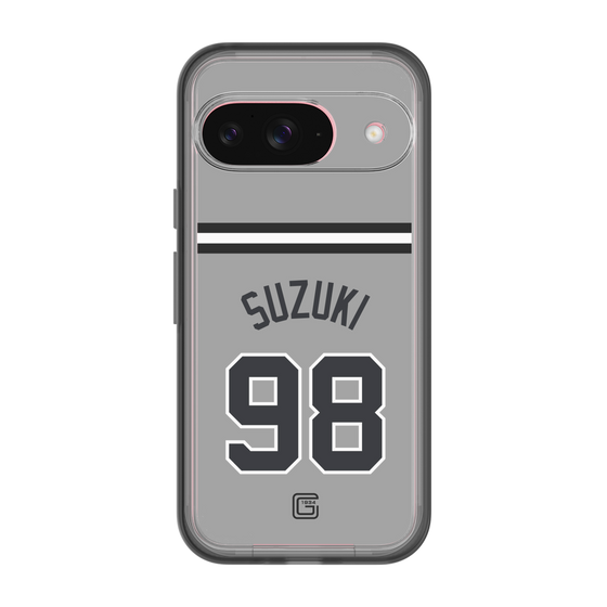 スリムプロテクションプレミアムケース［ 読売ジャイアンツ - #98 SUZUKI -ビジター ］