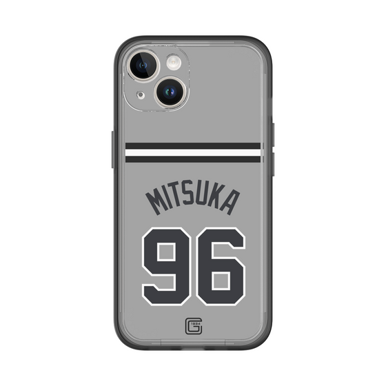 スリムプロテクションプレミアムケース［ 読売ジャイアンツ - #96 MITSUKA -ビジター ］
