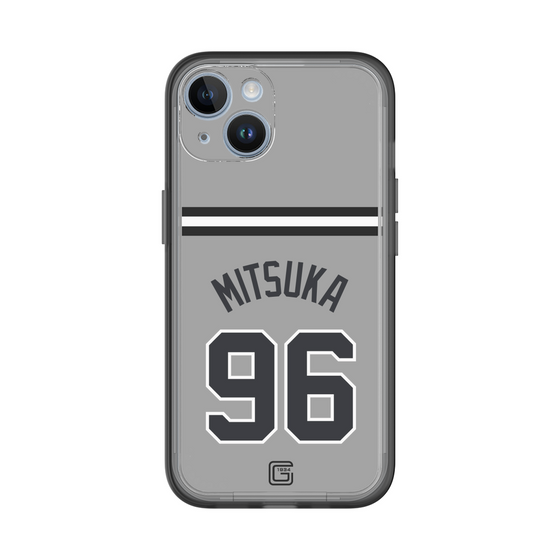 スリムプロテクションプレミアムケース［ 読売ジャイアンツ - #96 MITSUKA -ビジター ］