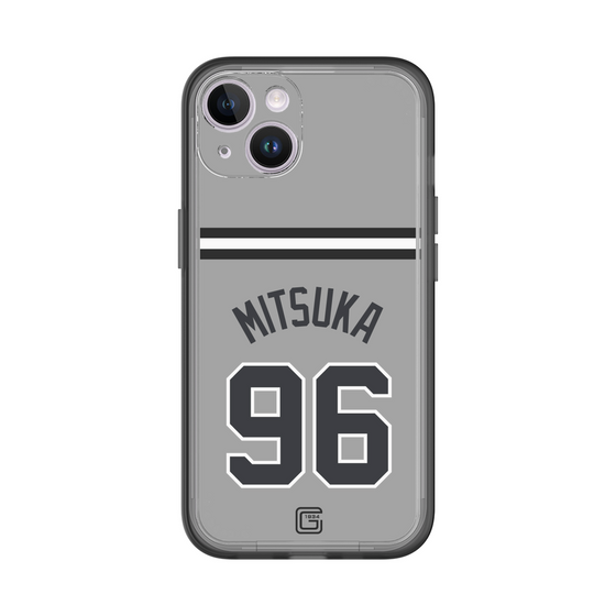 スリムプロテクションプレミアムケース［ 読売ジャイアンツ - #96 MITSUKA -ビジター ］