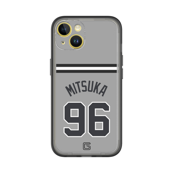 スリムプロテクションプレミアムケース［ 読売ジャイアンツ - #96 MITSUKA -ビジター ］