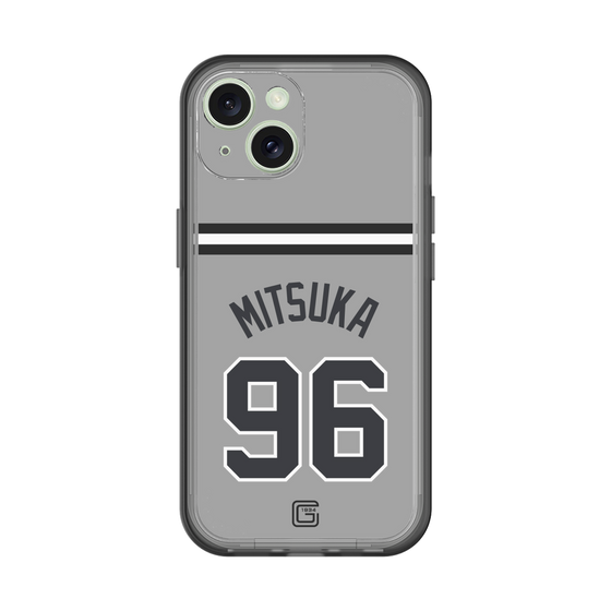スリムプロテクションプレミアムケース［ 読売ジャイアンツ - #96 MITSUKA -ビジター ］