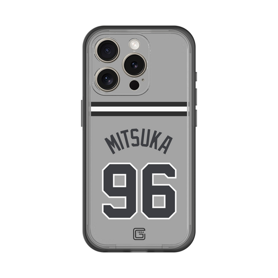 スリムプロテクションプレミアムケース［ 読売ジャイアンツ - #96 MITSUKA -ビジター ］
