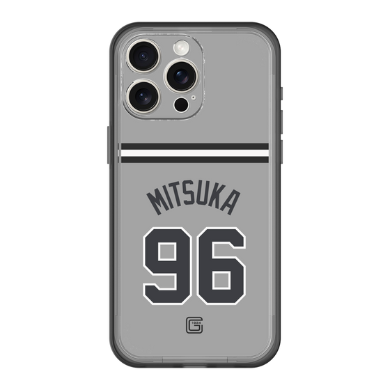 スリムプロテクションプレミアムケース［ 読売ジャイアンツ - #96 MITSUKA -ビジター ］