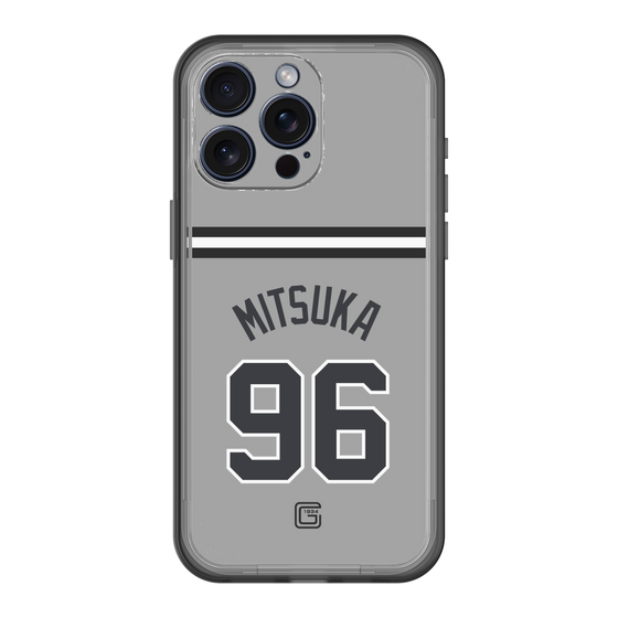 スリムプロテクションプレミアムケース［ 読売ジャイアンツ - #96 MITSUKA -ビジター ］