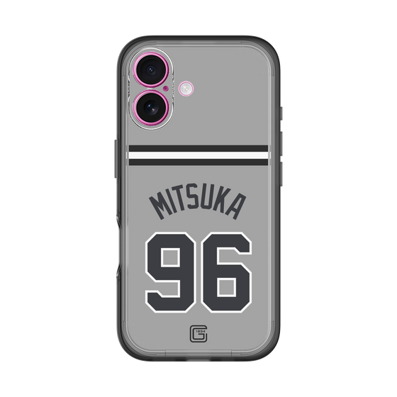 スリムプロテクションプレミアムケース［ 読売ジャイアンツ - #96 MITSUKA -ビジター ］