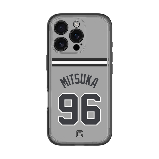 スリムプロテクションプレミアムケース［ 読売ジャイアンツ - #96 MITSUKA -ビジター ］