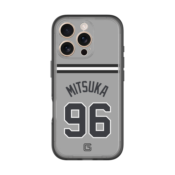 スリムプロテクションプレミアムケース［ 読売ジャイアンツ - #96 MITSUKA -ビジター ］