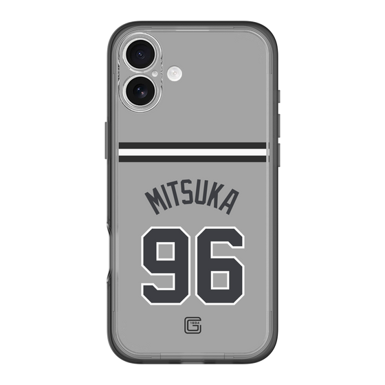 スリムプロテクションプレミアムケース［ 読売ジャイアンツ - #96 MITSUKA -ビジター ］