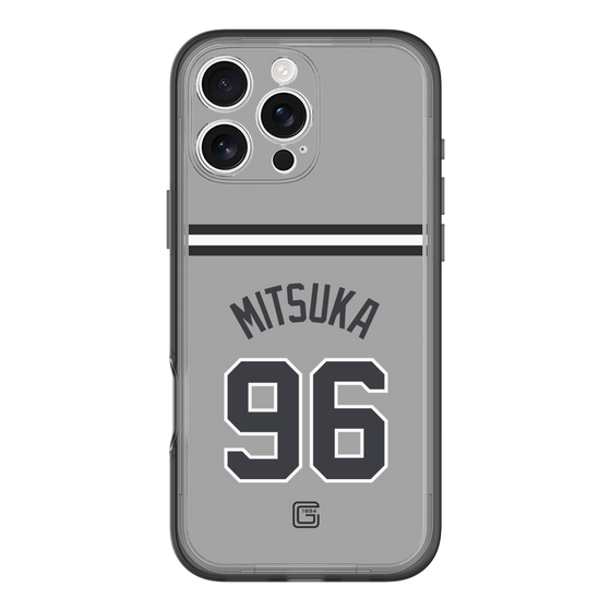 スリムプロテクションプレミアムケース［ 読売ジャイアンツ - #96 MITSUKA -ビジター ］