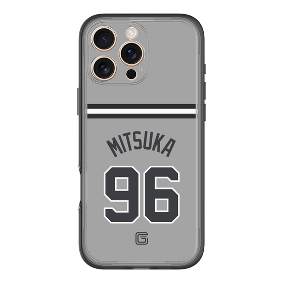 スリムプロテクションプレミアムケース［ 読売ジャイアンツ - #96 MITSUKA -ビジター ］