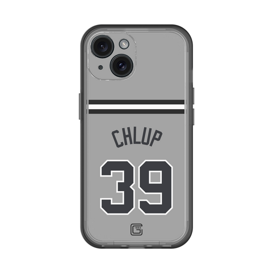 スリムプロテクションプレミアムケース［ 読売ジャイアンツ - #39 CHLUP -ビジター ］