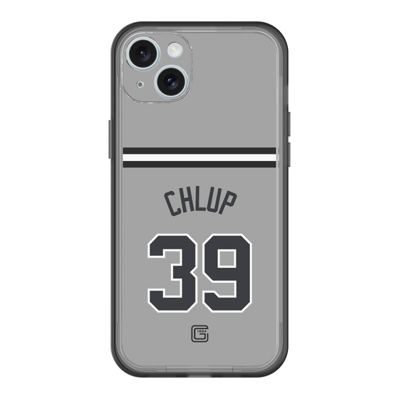 スリムプロテクションプレミアムケース［ 読売ジャイアンツ - #39 CHLUP -ビジター ］