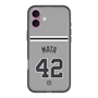 スリムプロテクションプレミアムケース［ 読売ジャイアンツ - #42 MATA - ビジター ］