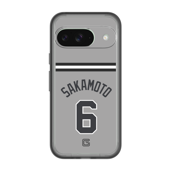 スリムプロテクションプレミアムケース［ 読売ジャイアンツ - #6 SAKAMOTO - ビジター ］