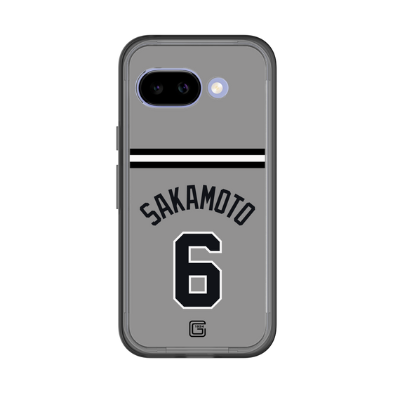 スリムプロテクションプレミアムケース［ 読売ジャイアンツ - #6 SAKAMOTO - ビジター ］