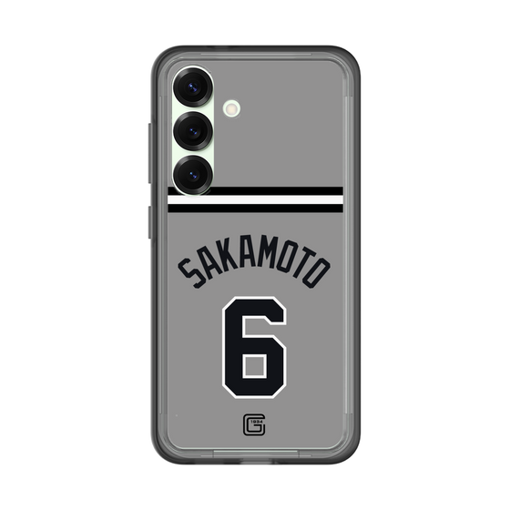 スリムプロテクションプレミアムケース［ 読売ジャイアンツ - #6 SAKAMOTO - ビジター ］