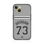 スリムプロテクションプレミアムケース［ 読売ジャイアンツ - #73 HASHIGAMI - ビジター ］