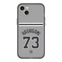 スリムプロテクションプレミアムケース［ 読売ジャイアンツ - #73 HASHIGAMI - ビジター ］