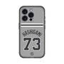 スリムプロテクションプレミアムケース［ 読売ジャイアンツ - #73 HASHIGAMI - ビジター ］