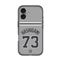 スリムプロテクションプレミアムケース［ 読売ジャイアンツ - #73 HASHIGAMI - ビジター ］