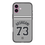 スリムプロテクションプレミアムケース［ 読売ジャイアンツ - #73 HASHIGAMI - ビジター ］