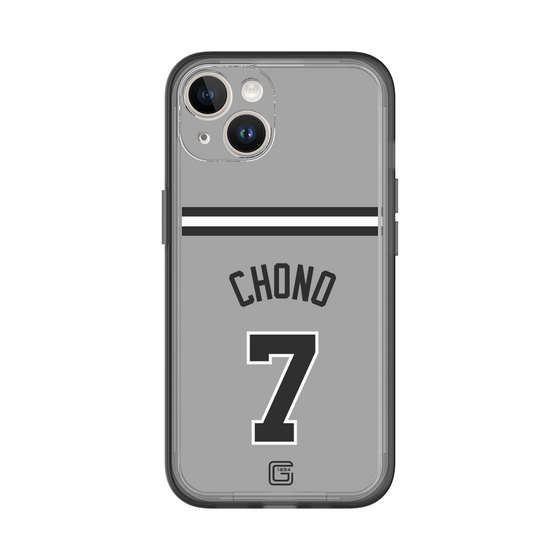スリムプロテクションプレミアムケース［ 読売ジャイアンツ - #7 CHONO - ビジター ］