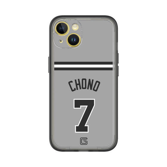 スリムプロテクションプレミアムケース［ 読売ジャイアンツ - #7 CHONO - ビジター ］