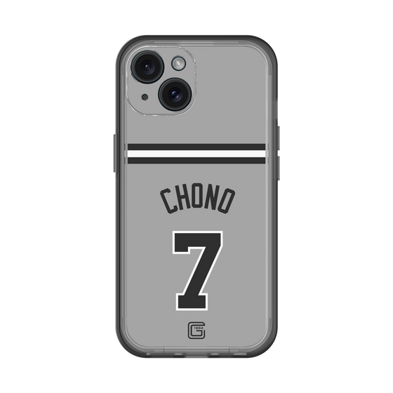 スリムプロテクションプレミアムケース［ 読売ジャイアンツ - #7 CHONO - ビジター ］